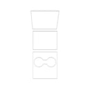 3Pc Car Center Console Protective Film Transparent Film Stickers for Tesla  S2V9