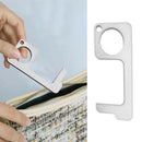 Portable Hand Hygiene Metal Door Opener Elevator Botton Press Handle Key PVC