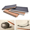 Reeves Spiral Bound Coil Sketch Book Blank Notebook Kraft Sketching Paper BDLJ