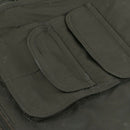 Men Fly Fishing Vest Multi-Pocket Vest Quick-Dry Jacket 3XL Army Green