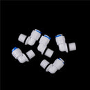 5PCS 1/4" Male Thread - 1/4" OD Tube RO Water Elbow Quick Connector `m