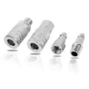 14pcs Air Line Hose Compressor Fitting 1/4 Inch Bsp Metal Connectors Couple P2E5
