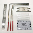 Guitar Repairing Tool Kit(26Pcs) Wire Plier,String Organizer,Fingerboard Pr W3R8