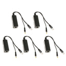 5Pcs PoE Splitter USB Power over Ethernet Use w/ PoE Switches 12Volts Output