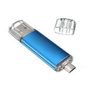 4GB USB Memory Stick OTG mini USB Flash Drive Mobile PC blue