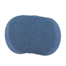 6x Denim Sewing Fabric Patches Jackets Jeans Patches Repair Kit - Light Blue
