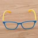 New Kid's Eye Glasses Anti Blue Light Filter Silicone Frame Glasses Eyewear