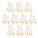 10pcs Wooden Display Easel Art Supply Tabletop Name Card Display Easel