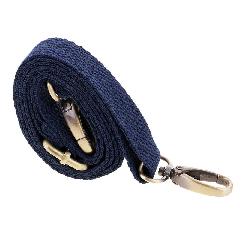 Adjustable Canvas Crossbody Bag Shoulder Bag Handbag Strap Replacement Blue