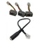 RJ9 to 3.5mm Female Jack Adapter Convertor PC Headset Cable to Avaya HQQ