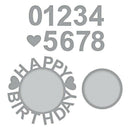 Happy Birthday Cutting Dies Stencil DIY Scrapbooking Embossing Card Making Decor