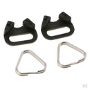 4 pcs Shoulder Neck Wrist Strap Triangle Split Ring for Mirrorless DSLR Camera