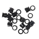 20PCS 5mm Black Plastic LED Holder Case Clip Display Panel s Ew