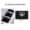 Power Window Switch Button Cover Cap No.7 for Mercedes-Benz S-Class W221 SN9F