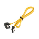 SATA Data Transmission Cable III With 500Mm Latch Lock Directly To The Right
