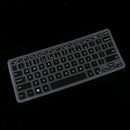 2Pcs Waterproof Soft Gel Keyboard Cover Protector for Dell XPS13 9350 9360