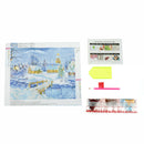 DIY diamond painting Winter snow diamond embroidery Cross Stitch mosaic decor Hn