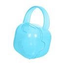 Portable Baby Pacifier Fingertip Toothbrush Container Storage Box (Blue) A
