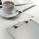 Aluminum Alloy Clipboard Writing Board Clip File Folder Document Holder (A5
