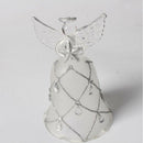 Angel Decorative Blessing Glass Dome for Home Office Table Desktop Decor