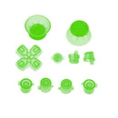Clear Green Full Button Trigger Replacement Mod Set for Playstation 4 Controller