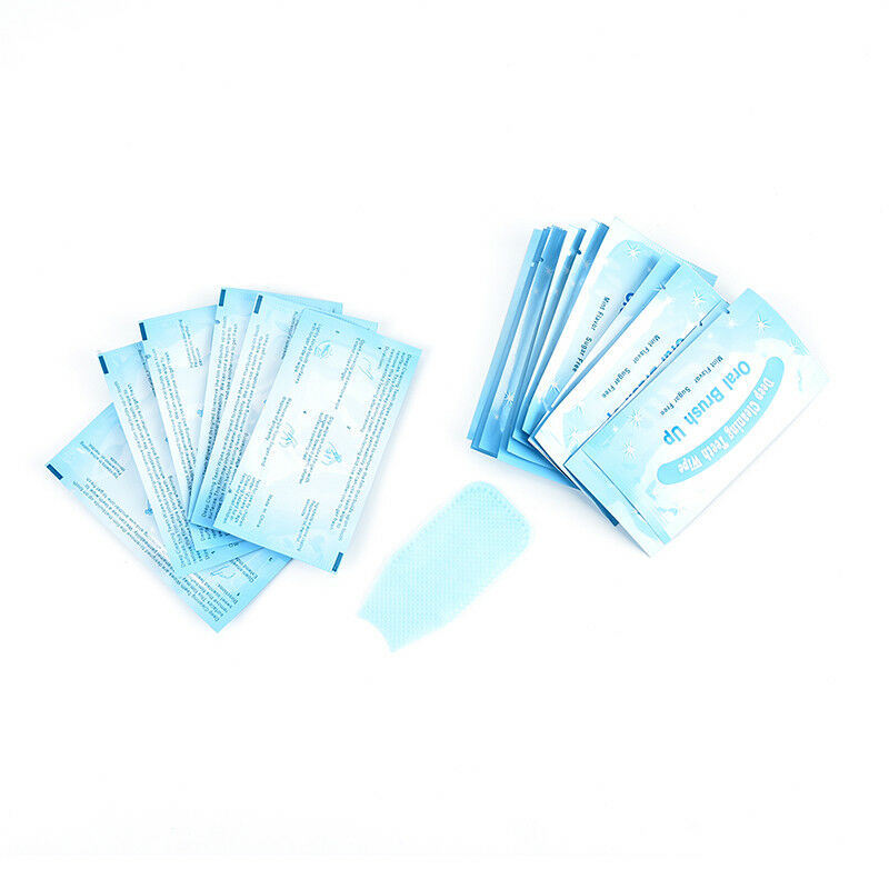 20x finger brush ups oral brush teeth whitening wipe  deep cleaning oral ca3c