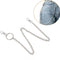 Extra Long Strong Metal Hipster Jean Belt Keychain Ring Clip Key Chain Punk Ew
