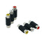 Triple 3 RCA Component Video Cable Joiner Coupler-Adapter  Female F/F AV