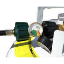 Propane Tank Cylinder Adapter Coupler BBQ Gas Pressure Regulator Gauge Tool