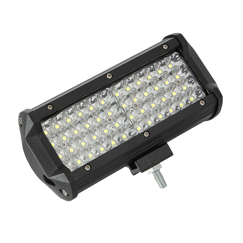 7 inch 144W Offroad LED Light Bar Work Spot Driving Fog Lamp for Truck SUV ATV