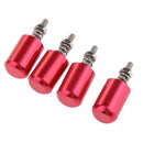 Premium 4pcs M3/M4 CPU Water Cooling Block Installation Mounting Screw Red