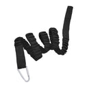Elastic Kayak Paddle Leash 1.5m Keeper Fishing Pole Holder Accessory Black