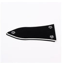 2pcs Black 3 Ply Bell Shaped Truss Rod Cover for Epiphone Guitar Accessories