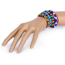 9pcs Random Color Friendship Bracelets Ankle Anklet Bracelet Jewelry Gift I5A2
