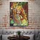 5D DIY Special Shaped Diamond Painting Girl Cross Stitch Mosaic Craft Kits