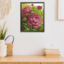 14CT Stamp Cross Stitch Kits DIY Flowers Printed Needlework Decor (H530)