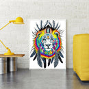 5D DIY Full Drill Diamond Painting Tiger Embroidery Mosaic Kit Wall Decor