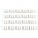 20x Self Locking mini 3Pin Cable Connectors Quick Splice Lock Wire Terminals Cy