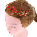 Wedding Crystal Butterfly Crown Tiara Headband Hair Accessories