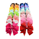 20x Lovely Hair Bows Boutique Baby Girls Hair Grosgrain Ribbon