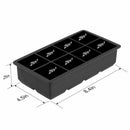 Big 8 Giant Jumbo Large Size Silicone Ice Square Mold Square Tray Mould DIY