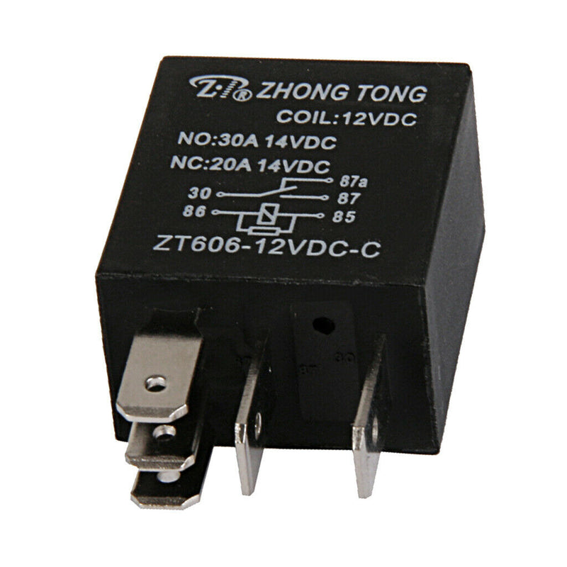 Replacement Truck Auto Automotive 12V 20A/30A AMP Relay Relays 5P Universal