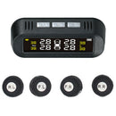 Tpms Solar Power Universal,Wireless Tire Pressure Monitoring System With 4