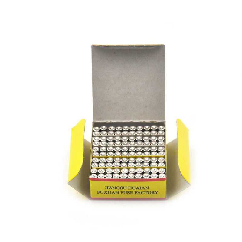 100Pcs/Box 5*20mm 5A 250V Fuses 5 Amp Glass Tube Fast-Blow Fuse S Nw