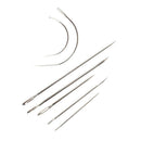 12pcs Hand Sewing Needles Waxed Thread Awl Thimble DIY Leather Repair Tool