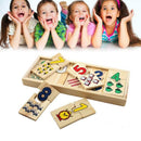 Number Colour Kids Toys Wooden Educational Jigsaws Matching Puzzle