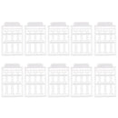10pcs Carp Fishing Hair Rig Boilie Bait Stopper Extender Tackle Transparent