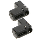2Pcs Headphone Audio Jack Socket Port Headset Connector 3.0 4.0 5.0 Replacement