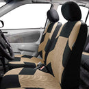2/4/9pcs Tire Track Style Car Seat Cover Set Universal Auto Styling Accessory