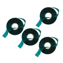 4pcs Flexible Garden 150ft Stretch Tie Tape Plant Ribbon Green Vinyl Stake